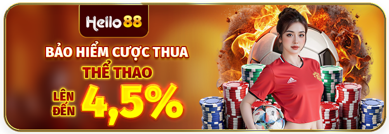 bảo hiểm cược thua thể thao lên đến 4,5%