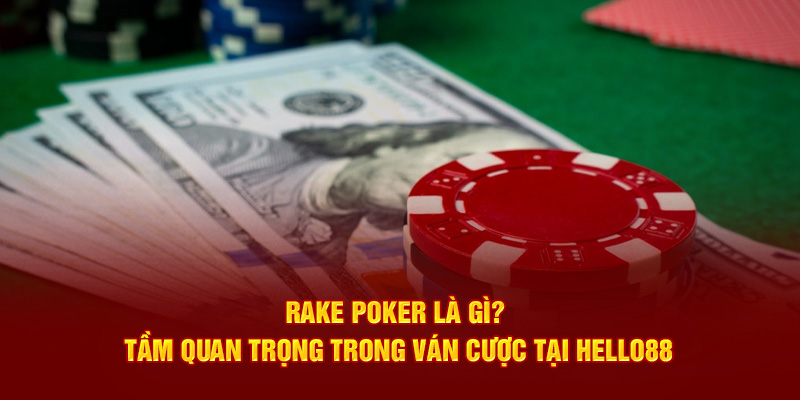 rake poker